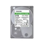 Disco Duro TOSHIBA Surveillance S300 / 6TB / 3.5” / SATA 6 Gbit/s / 5400 RPM / 256 MB Caché - Image 2