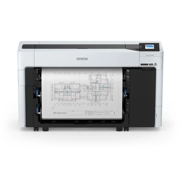 Impresora SureColor EPSON T5770DR / Cabezal de Impresión / Formato Ancho de 36” / 2400 x 1200 dpi / USB 3.0, Ethernet, Wifi / Pantalla LCD 4.3" / Blanco-Negro - Image 6