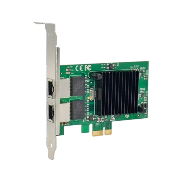 Tarjeta De Red X-Media XM-NA3820 2 Puertos RJ45 / Gigabit 10/100/1000 / 4000 Mbit/s / PCI Express / Autoalimentada - Image 1
