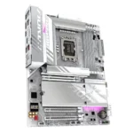 Tarjeta Madre GIGABYTE Z890 AORUS ELITE WIFI7 HIELO / ATX / Intel LGA1851 / 256 GB X4 DDR5 9200 MHz, XMP / 2 ranuras PCI Express x16 / HDMI, DP, USB, USB-C, 3.5 MM, RJ-45 / Blanco - Image 2