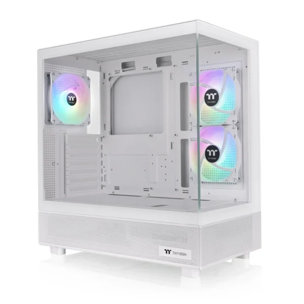 Gabinete THERMALTAKE View 270 TG ARGB / ATX / 3 Ventiladores Incluidos / Cristal Templado / X2 USB 3.0, USB-C, 3.5 mm / Blanco - Image 1