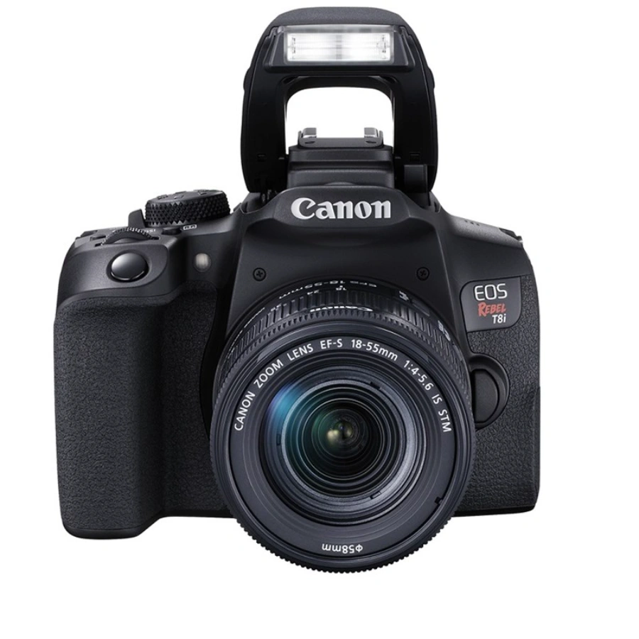 Camara Web CANON EOS Rebel T8i CMOS Con Microfono USB 24.1 MP Pantalla LCD 1040P Color Negro HarTunning