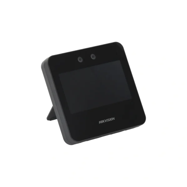 Control De Acceso Y Asistencia HIKVISION / Touch De Reconocimiento Facial / 1500 Rostros Y 3000 Tarjetas / Lee códigos QR / Pantalla LCD 4.3" / Negro - Image 1
