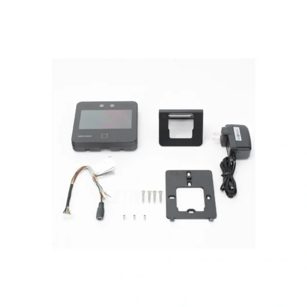 Control De Acceso Y Asistencia HIKVISION / Touch De Reconocimiento Facial / 1500 Rostros Y 3000 Tarjetas / Lee códigos QR / Pantalla LCD 4.3" / Negro - Image 4