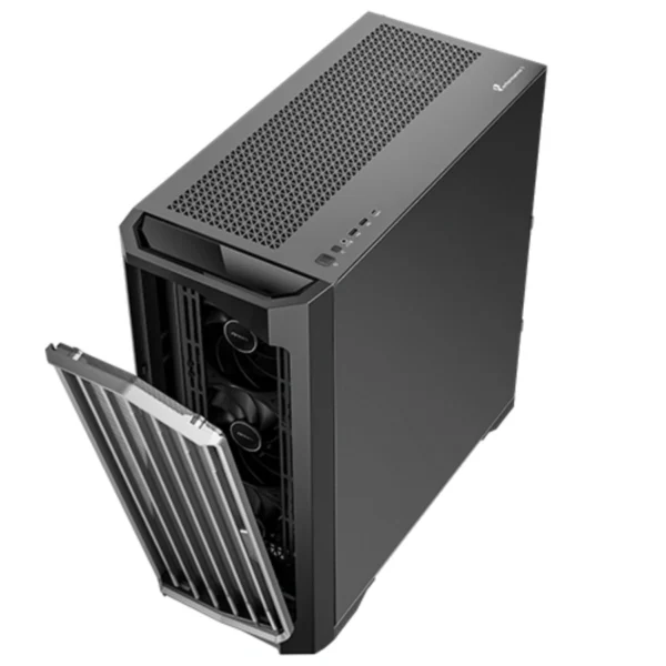 Gabinete ANTEC Perfomance 1 Silent / Torre Completa / ATX / Ventana Lateral Cristal Templado / 4 Ventiladores Instalados / X2 USB 3.0, X1 USB-C, 3.5mm / Negro - Image 8