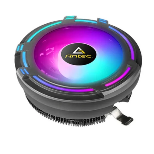 Disipador ANTEC T120 RGB / X1 Ventilador 120mm / 1500 RPM / 60 CFM / 26 dBA / 3 Pines 12V CC / TDP 65W / Negro - Image 1