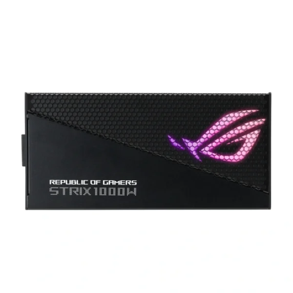 Fuente de Poder ASUS ROG STRIX Gold Aura Edition / 80 PLUS Gold / CPU 4+4 Pines, X5 SATA, X4 PCI-E 16 pines / 180mm / Aura Sync / Negro - Image 5