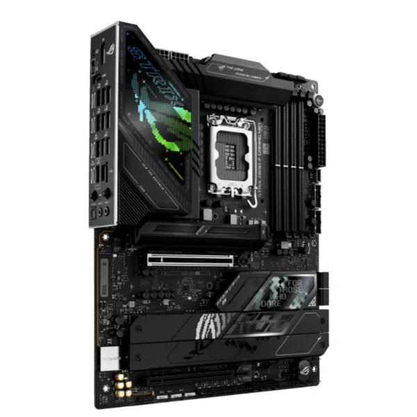 Tarjeta Madre ASUS ROG STRIX Z890-F WIFI / ATX / Intel LGA1851 / 192 GB X4 DDR5 8600 MHz, XMP / SATA / HDMI, DP, USB, USB-C, 3.5 MM, RJ-45 / Wifi 7 / Negro - Image 2