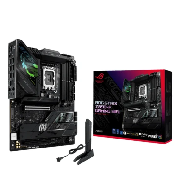 Tarjeta Madre ASUS ROG STRIX Z890-F WIFI / ATX / Intel LGA1851 / 192 GB X4 DDR5 8600 MHz, XMP / SATA / HDMI, DP, USB, USB-C, 3.5 MM, RJ-45 / Wifi 7 / Negro - Image 11