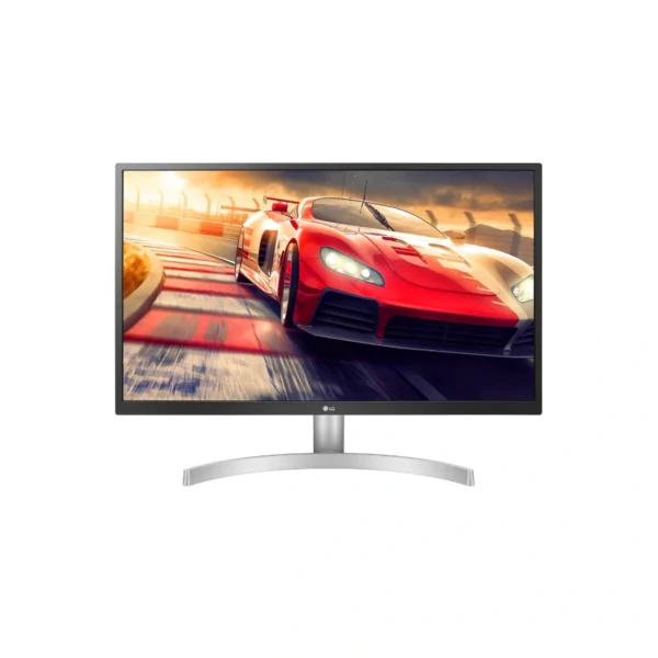 Monitor Gamer LG 27UL500 / 27" / UHD 4K 38400 X 2610 / 60Hz / Panel IPS / 5MS / HDMI, DisplayPort / AMD Freesync / Blanco-Negro - Image 1