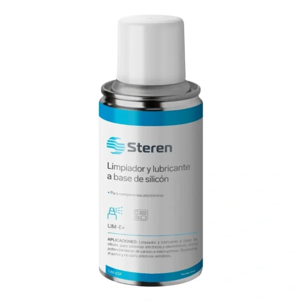 Limpiador Lubricante STEREN LIM-E+ / Dieléctrico / Base De Silicón / Para Limpieza De Equipos De Cómputo Y Electrónicos / 170 Ml / Alto Rendimiento - Image 1