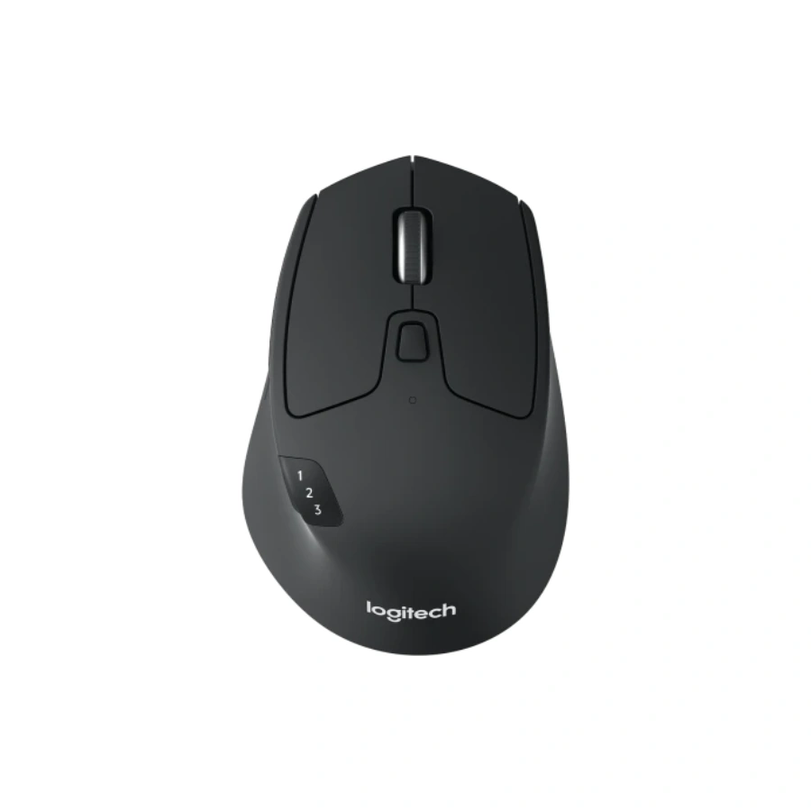 m720-gallery-1a Mouse LOGITECH Óptico Triatlón M720 / Inalámbrico / 2.4 GHz, Bluetooth / 1000DPI / 8 Botones / Negro - Imagen 1