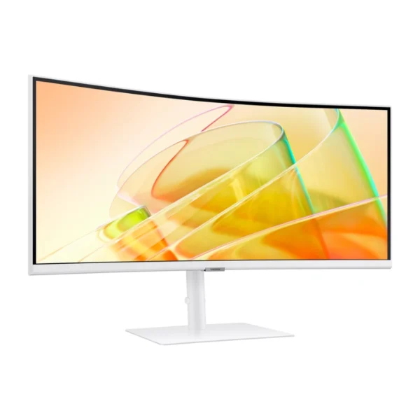 Monitor Samsung Profesional Curvo LS34C650 / 34" / 3440 x 1440 UWQHD / 100Hz / Panel VA / 5MS / Con Altavoces / AMD Freesync / HDR10 / HDMI, Display Port / Blanco - Image 3