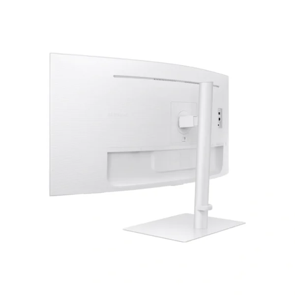 Monitor Samsung Profesional Curvo LS34C650 / 34" / 3440 x 1440 UWQHD / 100Hz / Panel VA / 5MS / Con Altavoces / AMD Freesync / HDR10 / HDMI, Display Port / Blanco - Image 4