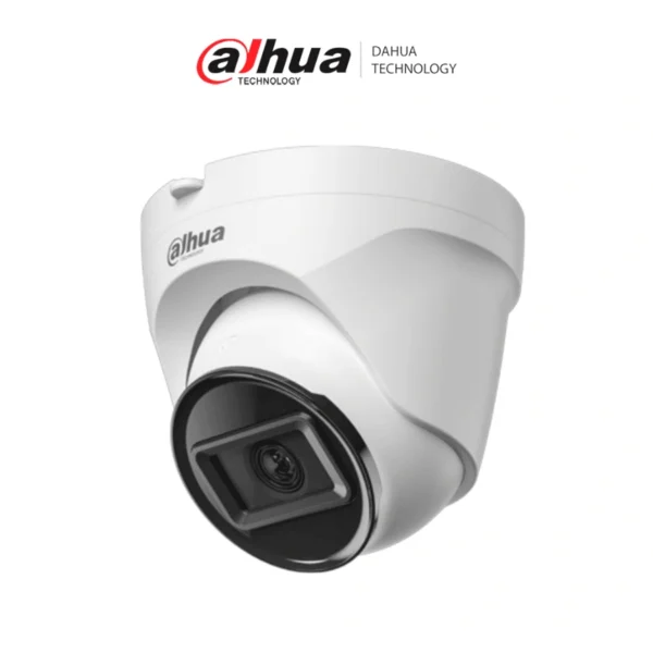 Cámara De Vigilancia DAHUA DH-IPC-T1E40 / 4Mp / Lente de 2.8 mm / Ir De Luz 30Mts / H.265+ / Para Exterior IP67 / Color Blanco - Image 1