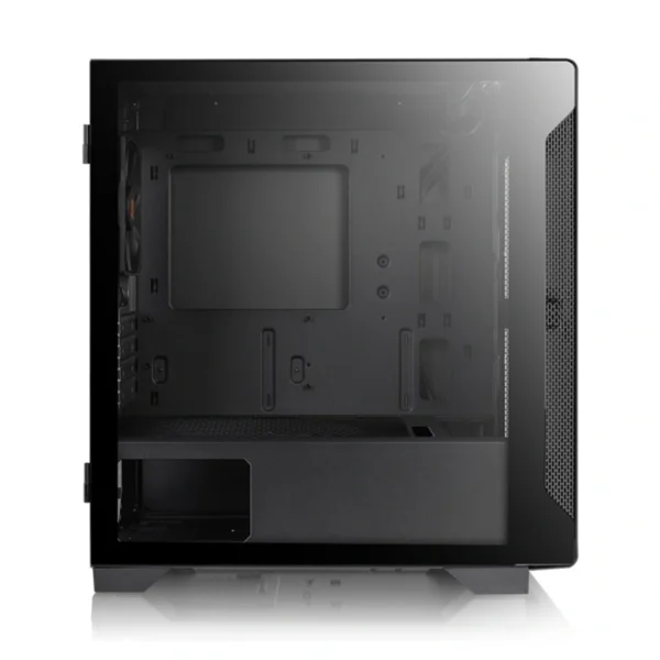 Gabinete THERMALTAKE S100 TG / Micro-ATX / Cristal Templado / 1 Ventilador 120 mm / X2 USB 3.0, USB 2.0, 3.5 mm / Negro - Image 5