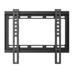 Soporte De Pared STEREN STV-029 / Para Pantallas / 14" A 50" / VESA / Hasta 30kg / Es Fijo Y Ultradelgado / Acero / Negro