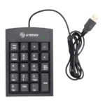 Teclado Numérico STEREN / Alámbrico / Receptor USB / 19 Teclas / Negro - Image 2