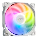 Ventilador XPG VENTO ARGB PWM / X1 Ventilador 120mm / 300-1 850 Rpm / 50 CFM / 24 dBA / 4 Pines / 1.92 W / Blanco