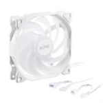 Ventilador XPG VENTO ARGB PWM / X1 Ventilador 120mm / 300-1 850 Rpm / 50 CFM / 24 dBA / 4 Pines / 1.92 W / Blanco - Image 3