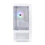 Gabinete Thermaltake View 170 TG ARGB Snow Micro ATX Blanco Con 3 Ventiladores ARGB, Vidrio Templado, Soporte para Refrigeración Líquida y Gestión de Cableado - Image 3