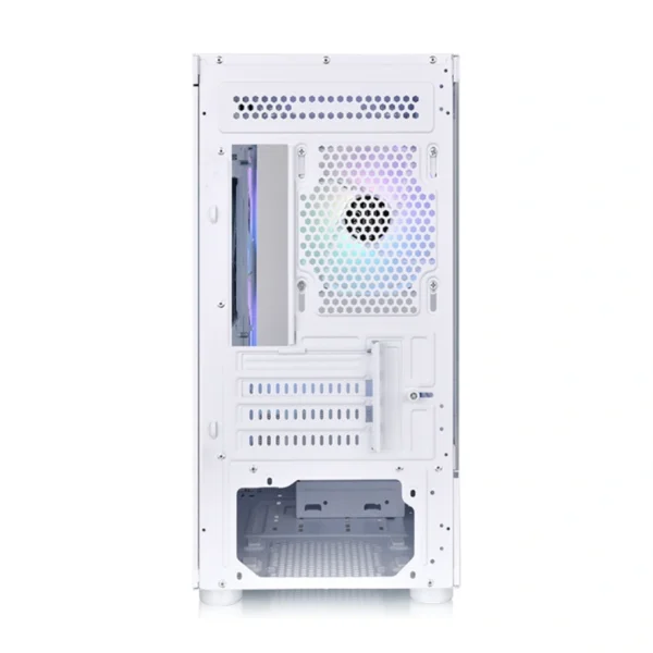 Gabinete Thermaltake View 170 TG ARGB Snow Micro ATX Blanco Con 3 Ventiladores ARGB, Vidrio Templado, Soporte para Refrigeración Líquida y Gestión de Cableado - Image 6