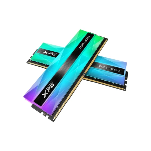 Kit De Memoria RAM XPG Lancer Neon RGB DDR5, 2x24 48GB, 8000MHz, CL40, XMP/EXPO, Multicolor, AMD Expo - Image 1