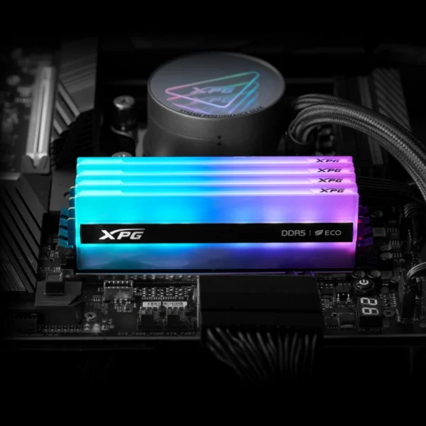 Kit De Memoria RAM XPG Lancer Neon RGB DDR5, 2x24 48GB, 8000MHz, CL40, XMP/EXPO, Multicolor, AMD Expo - Image 4