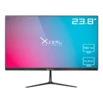 Monitor Gamer Xzeal XSPMG08B LED 23.8", VGA, HDMI, VA, 5ms, 100Hz, Full HD, 1920 x 1080PX, Negro