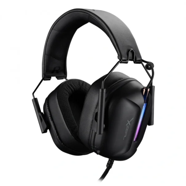 Diadema XZEAL XZ-7010 RGB / Alámbrico / 3.5mm / Micrófono Desmontable / Cancelación De Ruido / Para PC, Mac, PlayStation, Xbox, Android / Negro - Image 2