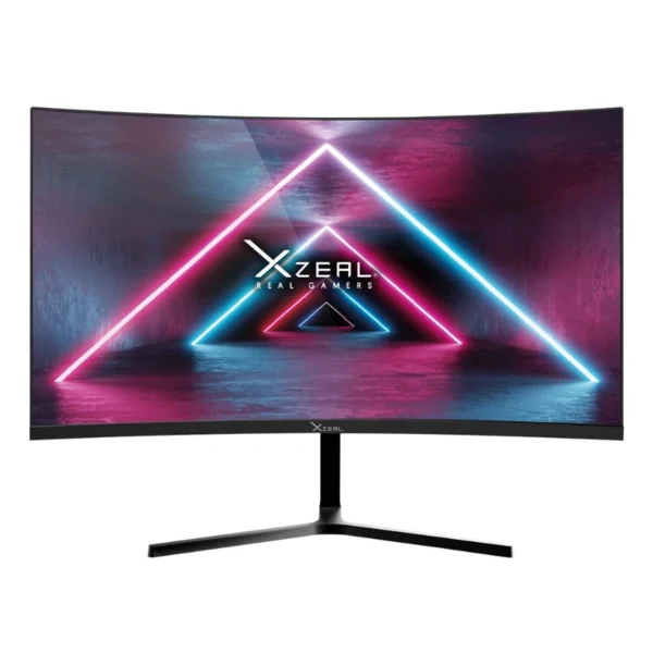 Monitor Gamer Curvo Xzeal Xst-570 23.8", VGA, HDMI, VA, 5ms, 100Hz, Full HD, 1920 x 1080 PX, Negro - Image 1