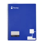 Cuaderno Nextep C7 Profesional NE-007G, Cuadro Grande, 100 Hojas, Espiral, Azul