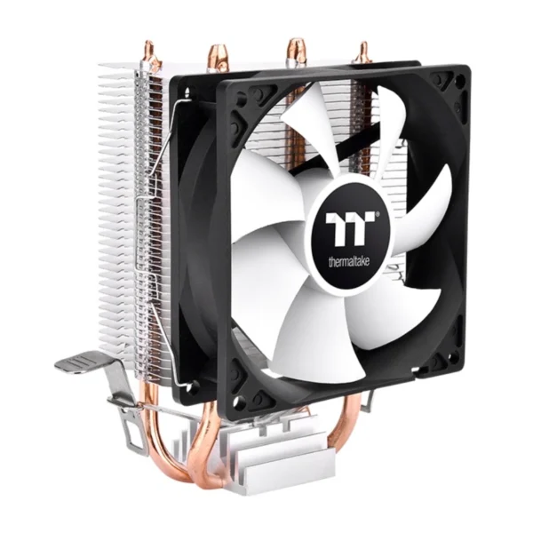 Disipador Thermaltake Contac 9 SE, 92mm, AMD/INTEL, Hasta 2000 RPM, PWM de 4 pines, Negro/blanco - Image 2
