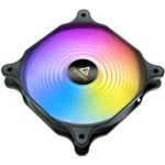 Ventilador Antec F12 Racing ARGB, 120mm, 1500 RPM, Led Multi, 52.75 CFM, Negro - Image 5