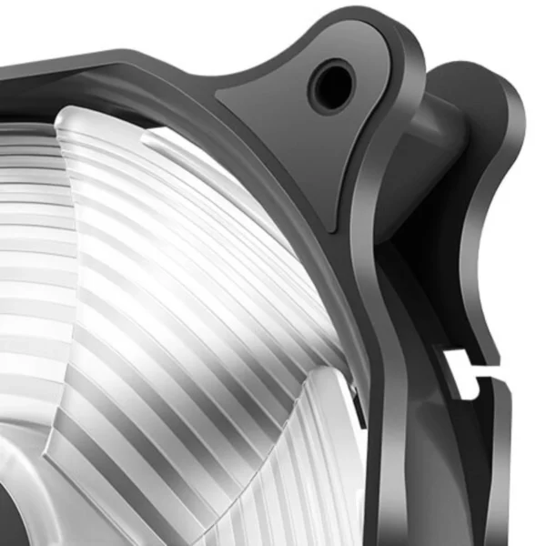 Ventilador Antec F12 Racing ARGB, 120mm, 1500 RPM, Led Multi, 52.75 CFM, Negro - Image 7