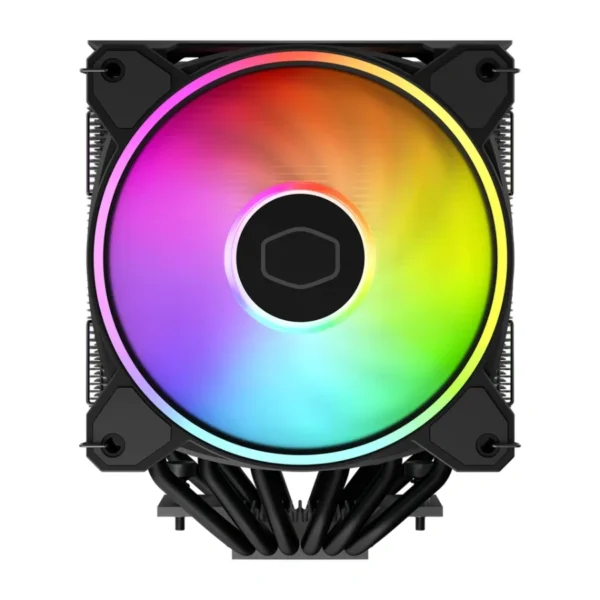 Disipador CPU Cooler Master Hyper 622 Halo ARGB, Para AMD e Intel, Doble Ventilador 120mm, Hasta 2050RPM, 4 pines, Negro - Image 3