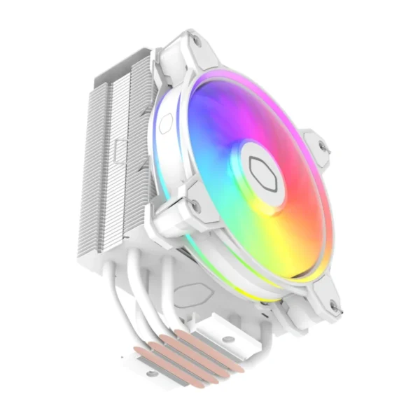 Disipador CPU Cooler Master Hyper 212 Halo ARGB, 120mm, Para AMD e Intel, Hasta 2050RPM, 4 pines (PWM), Blanco - Image 2