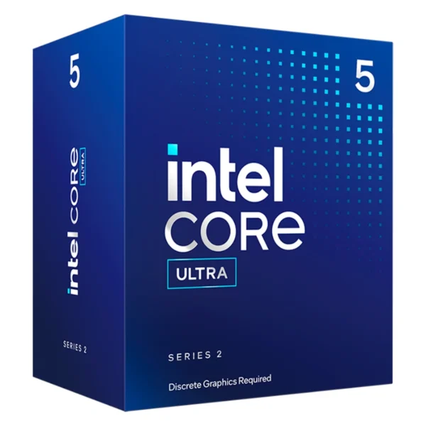 Procesador Intel Core Ultra 5 225 IA - LGA 1851, 4.90GHz, 10 Núcleos, 20MB Caché, No incluye Disipador, Con Gráficos, Ultra Series 2 Arrow Lake - Image 1