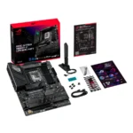 Tarjeta Madre ASUS ROG STRIX B860-F GAMING WIFI - LGA1851, 256GB X4 DDR5 9066Mhz, Hdmi, Dp, USB 3.2, 2.0, Wifi 7, PCIe 5.0 - ATX - Image 9