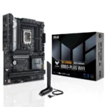 Tarjeta Madre ASUS TUF GAMING B860-PLUS WIFI - LGA 1851, 256GB X4 DDR5 8666Mhz, Dp, Hdmi, Wifi 7, USB 3.2, 2.0, M.2 PCIe 5.0 - ATX