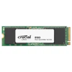 Unidad SSD M.2 NVME Crucial E100 480GB - M.2 2280, 2500 MB/s Escritura, 4700 MB/s Lectura, PCI Express 4.0