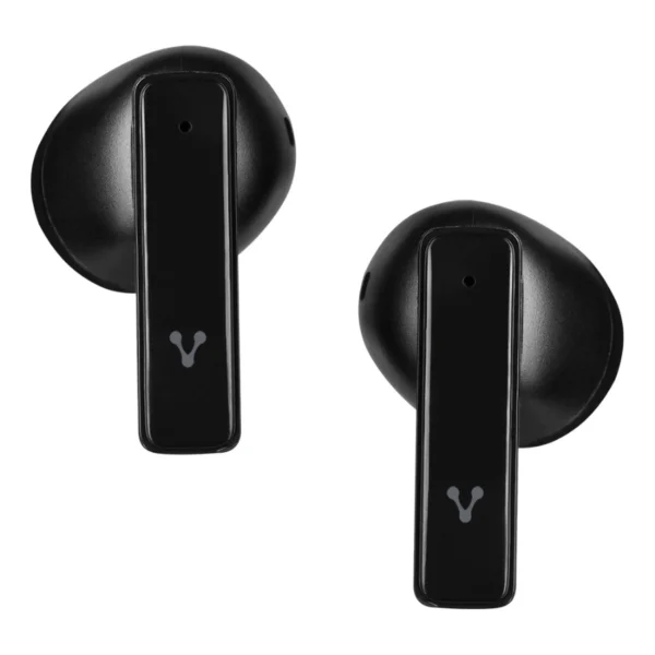Audífonos Inalámbricos VORAGO ESB-310 - Micrófono Integrado, USB Tipo C, Bluetooth 5.4, Estuche de Carga, 6 Hrs de Reproducción, Negro - Touch - Image 4
