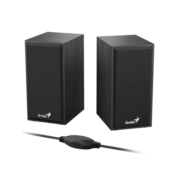 Bocinas GENIUS SP-HF180 - 2.0 Canales, 6W, USB 2.0, 3.5mm, Control Volumen - Negro - Image 3