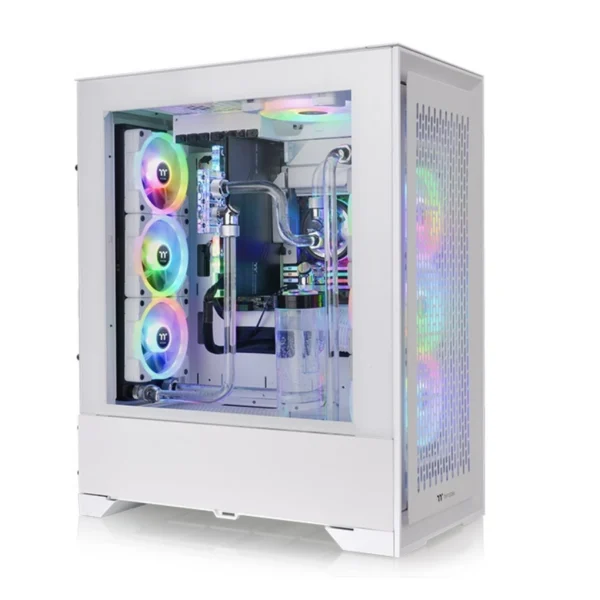 Gabinete THERMALTAKE CTE T500 AIR – E-ATX, Cristal Templado, 3 Ventiladores Incluidos, USB 3.0, USB Tipo-C 3.2 - Blanco - Image 1