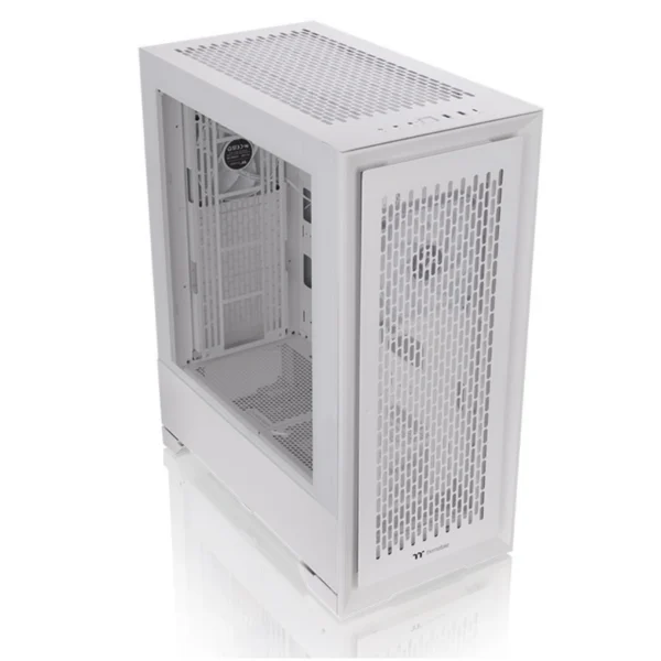 Gabinete THERMALTAKE CTE T500 AIR – E-ATX, Cristal Templado, 3 Ventiladores Incluidos, USB 3.0, USB Tipo-C 3.2 - Blanco - Image 3