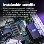 Unidad SSD M.2 NVME Crucial P310 1TB - 2280, 6000 MB/s Escritura, 7100 MB/s Lectura, PCI Express 4.0 - Image 3