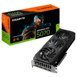 Tarjeta De Video GIGABYTE WINDFORCE RTX 5070 – 12Gb GDDR7, Núcleos CUDA 6144, 192 Bits, PCI Express 5.0, X1 16 Pin - OpenGL®4.6