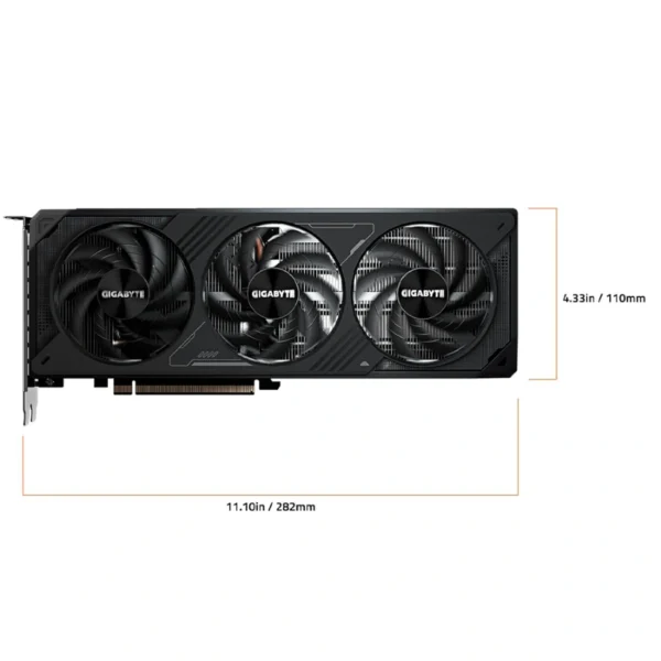 Tarjeta De Video GIGABYTE WINDFORCE RTX 5070 – 12Gb GDDR7, Núcleos CUDA 6144, 192 Bits, PCI Express 5.0, X1 16 Pin - OpenGL®4.6 - Image 5