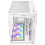 Gabinete ANTEC C5 ARGB - ATX, Ventana Lateral Cristal Templado, 7 Ventiladores, No Incluye Fuente, USB 3.0, USB-C, 3.5mm - Blanco - Image 6