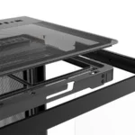 Gabinete ANTEC C8 CURVE WOOD – E-ATX Cristal Templado, Sin Ventiladores, USB 3.0, USB Tipo-C 3.2 - Negro/Madera - Image 8